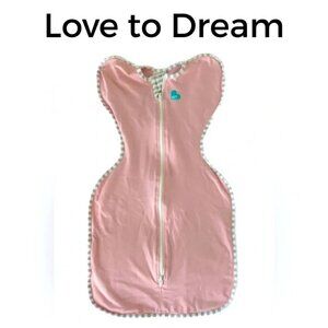 Love To Dream swaddle | Newborn (1-3 mos) baby pink swaddle for baby sleep